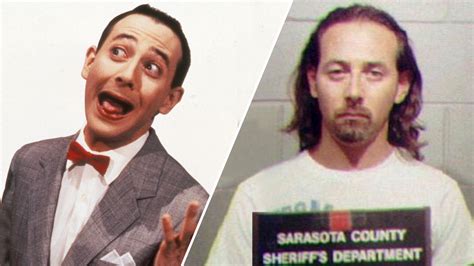 fake pee wee herman arret recording 1991|the pee wee herman scandal.